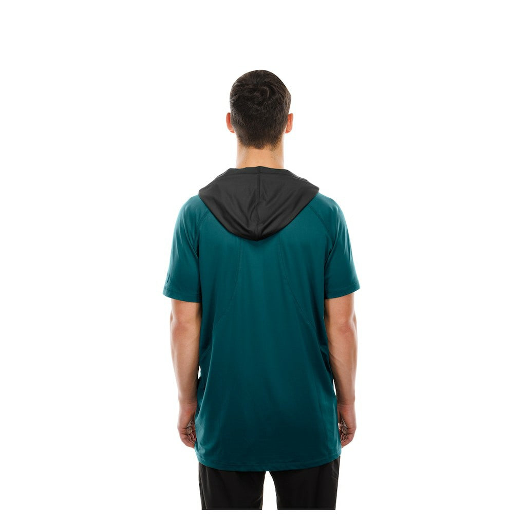 NFL Philadelphia Eagles Combine Authentic Hooded Raglan Short-Sleeve T-Shirt