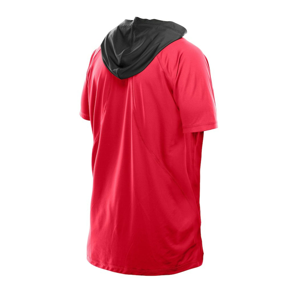 NFL San Francisco 49ers Combine Authentic Hooded Raglan Short-Sleeve T-Shirt