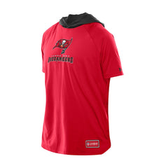 NFL Tampa Bay Buccaneers Combine Authentic Hooded Raglan Short-Sleeve T-Shirt