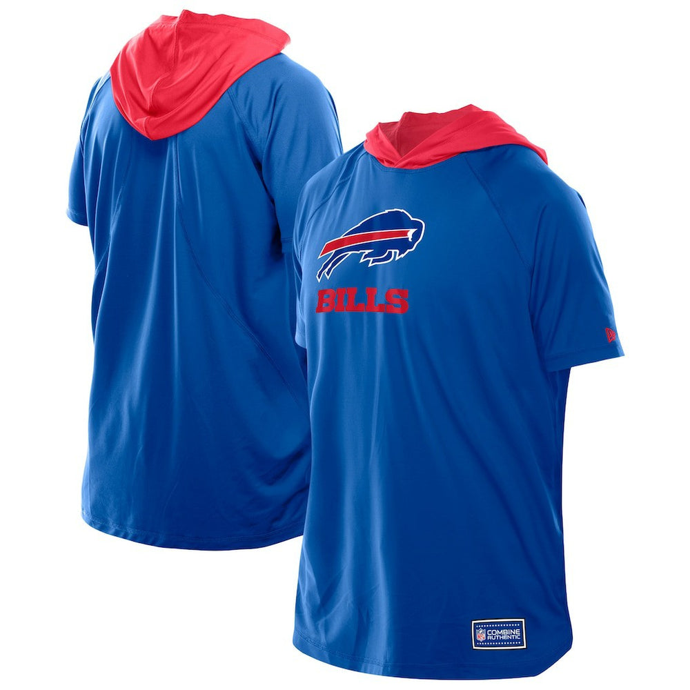 NFL Buffalo Bills Combine Authentic Hooded Raglan Short-Sleeve T-Shirt