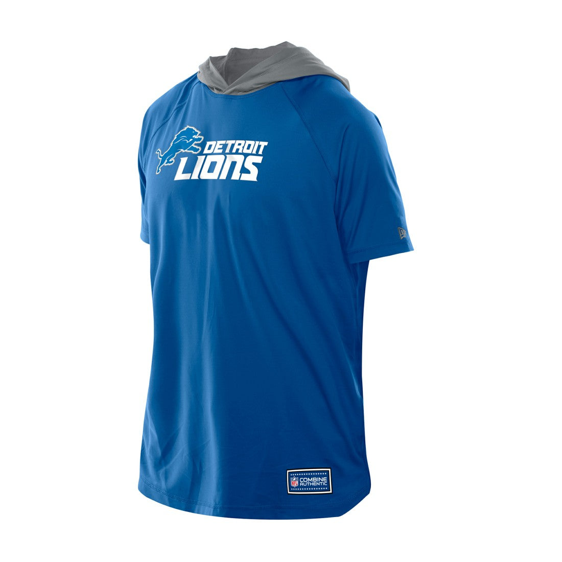 NFL Detroit Lions Combine Authentic Hooded Raglan Short-Sleeve T-Shirt