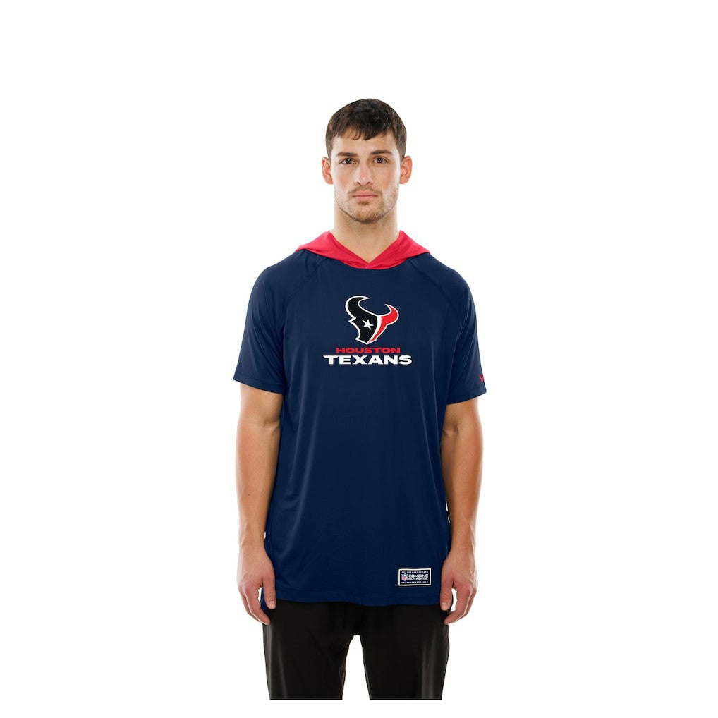 NFL Houston Texans Combine Authentic Hooded Raglan Short-Sleeve T-Shirt