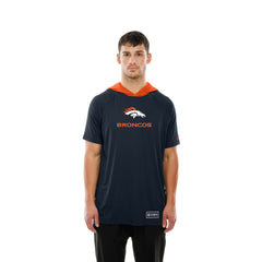 NFL Denver Broncos Combine Authentic Hooded Raglan Short-Sleeve T-Shirt