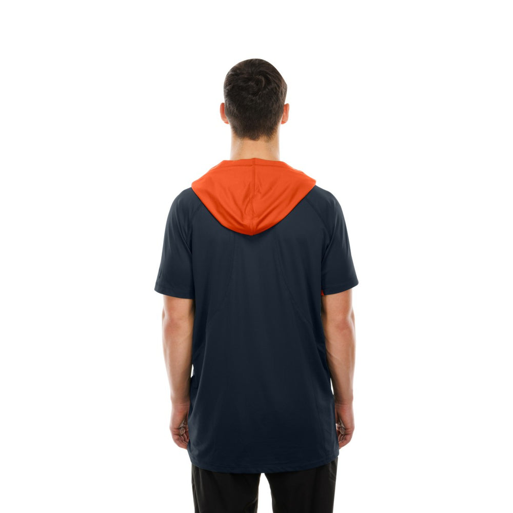 NFL Denver Broncos Combine Authentic Hooded Raglan Short-Sleeve T-Shirt