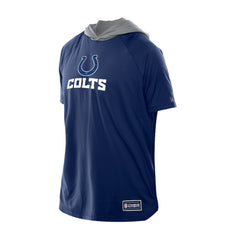 NFL Indianapolis Colts Combine Authentic Hooded Raglan Short-Sleeve T-Shirt