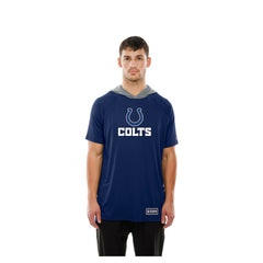 NFL Indianapolis Colts Combine Authentic Hooded Raglan Short-Sleeve T-Shirt