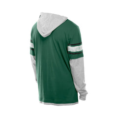 NFL New York Jets Twofer Layered Long Sleeve Hoodie T-Shirt