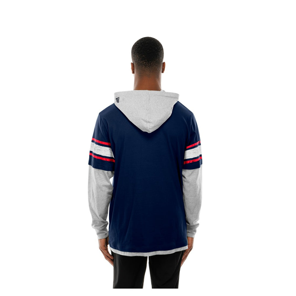 NFL Houston Texans Twofer Layered Long Sleeve Hoodie T-Shirt