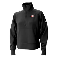 Carolina Hurricanes Columbia Women's Wickhams Hills Raglan Omni-Wick Half-Zip Pullover