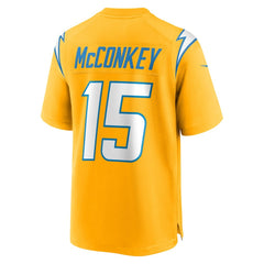 NFL Los Angeles Chargers Ladd McConkey  Alternate Charger Power Game Player Jersey