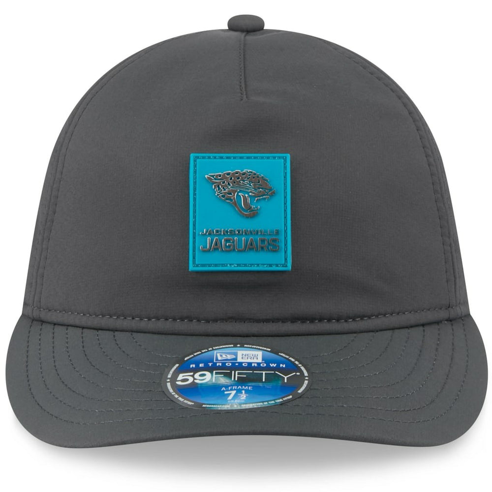 NFL Jacksonville Jaguars 2025 Sideline Cold Weather Retro Crown 59FIFTY Fitted Hat