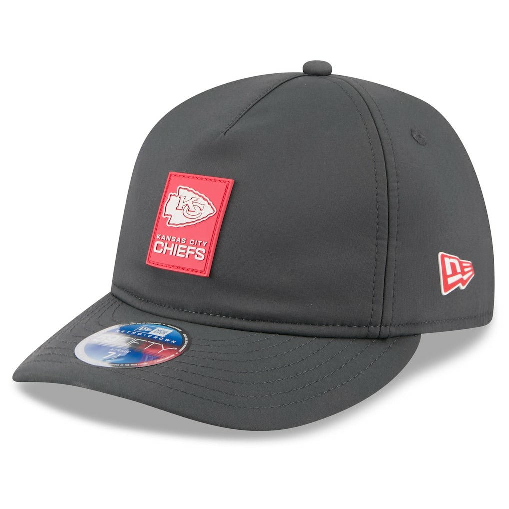 NFL Kansas City Chiefs 2025 Sideline Cold Weather Retro Crown 59FIFTY Fitted Hat