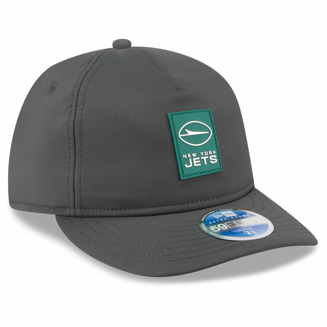 NFL New York Jets 2025 Sideline Cold Weather Retro Crown 59FIFTY Fitted Hat