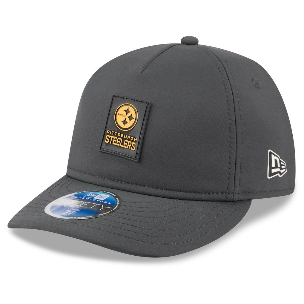 NFL Pittsburgh Steelers 2025 Sideline Cold Weather Retro Crown 59FIFTY Fitted Hat