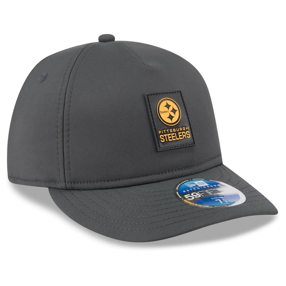 NFL Pittsburgh Steelers 2025 Sideline Cold Weather Retro Crown 59FIFTY Fitted Hat