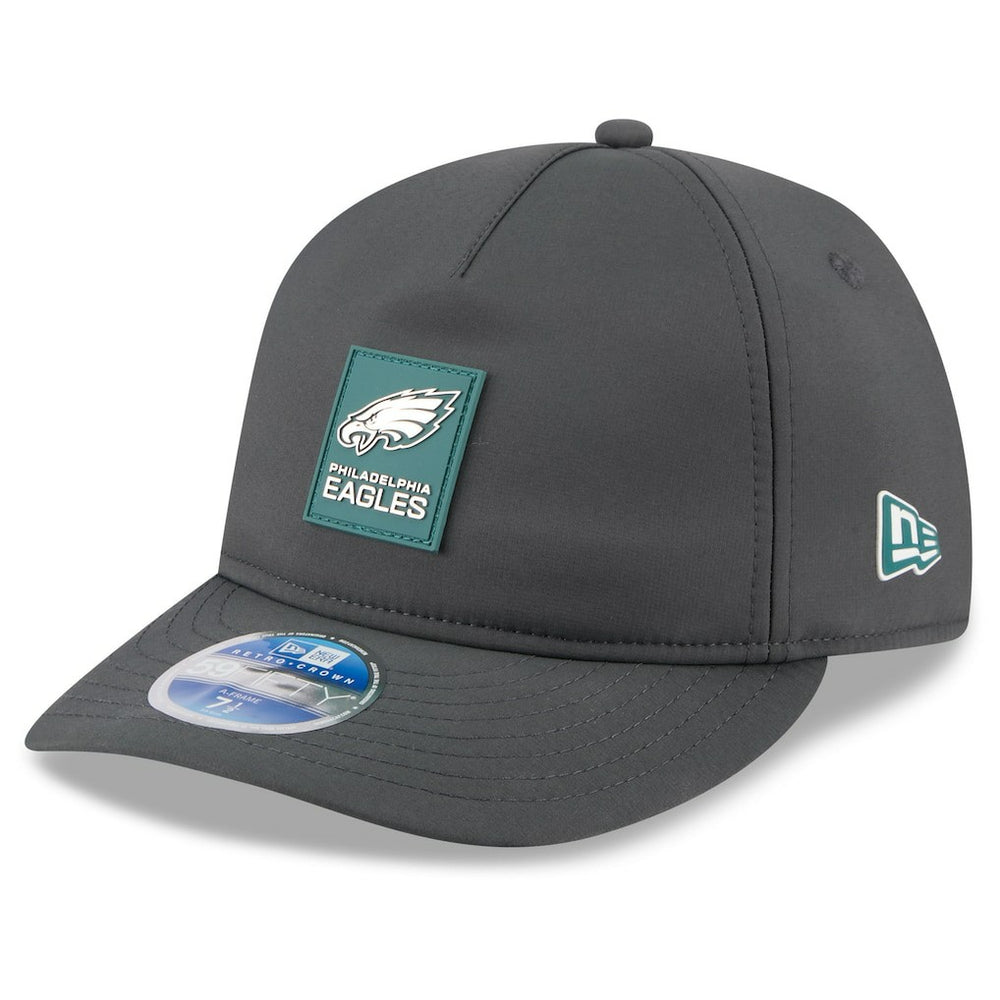 NFL Philadelphia Eagles 2025 Sideline Cold Weather Retro Crown 59FIFTY Fitted Hat