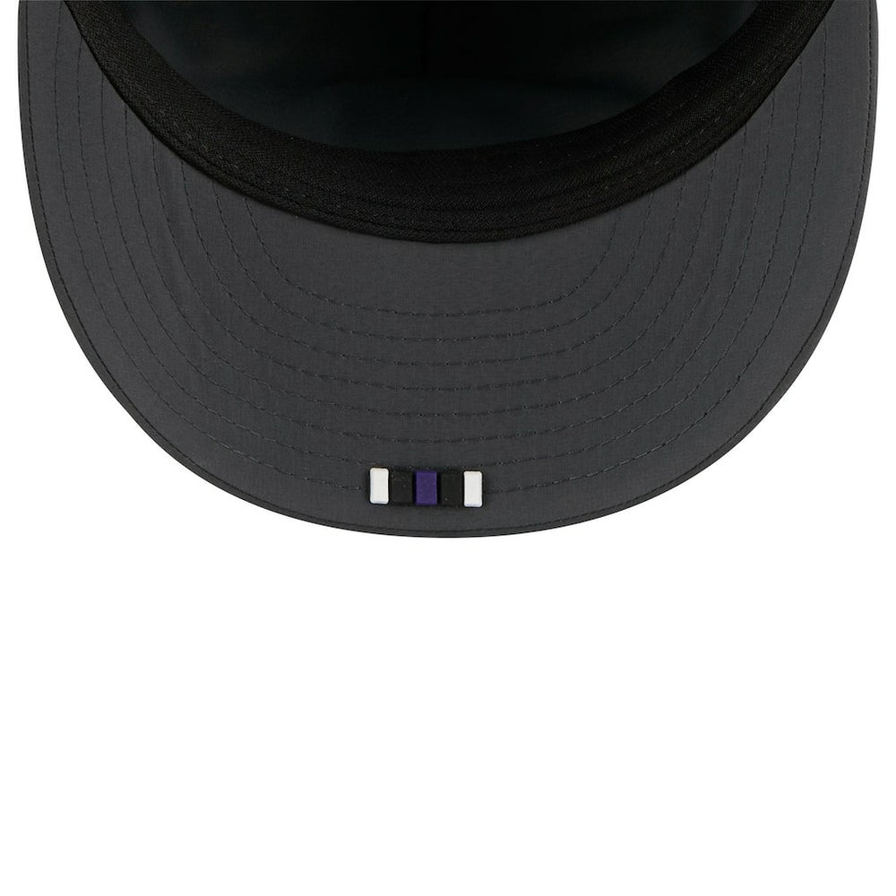 NFL Baltimore Ravens 2025 Sideline Cold Weather Retro Crown 59FIFTY Fitted Hat