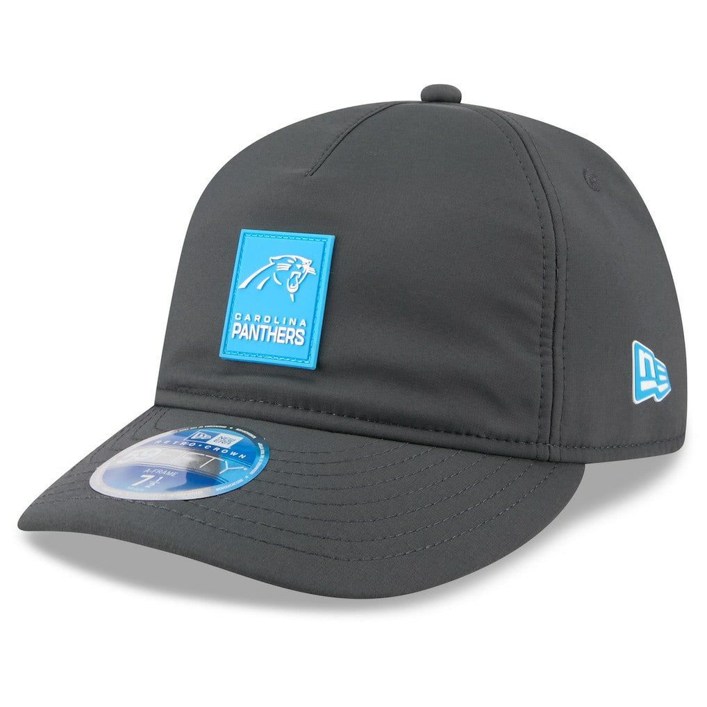 NFL Carolina Panthers 2025 Sideline Cold Weather Retro Crown 59FIFTY Fitted Hat
