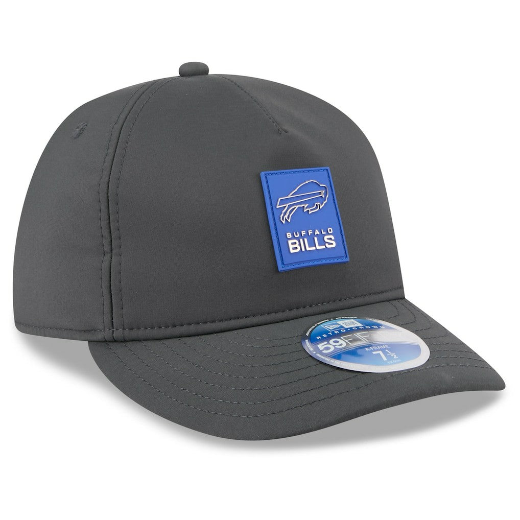 NFL Buffalo Bills 2025 Sideline Cold Weather Retro Crown 59FIFTY Fitted Hat