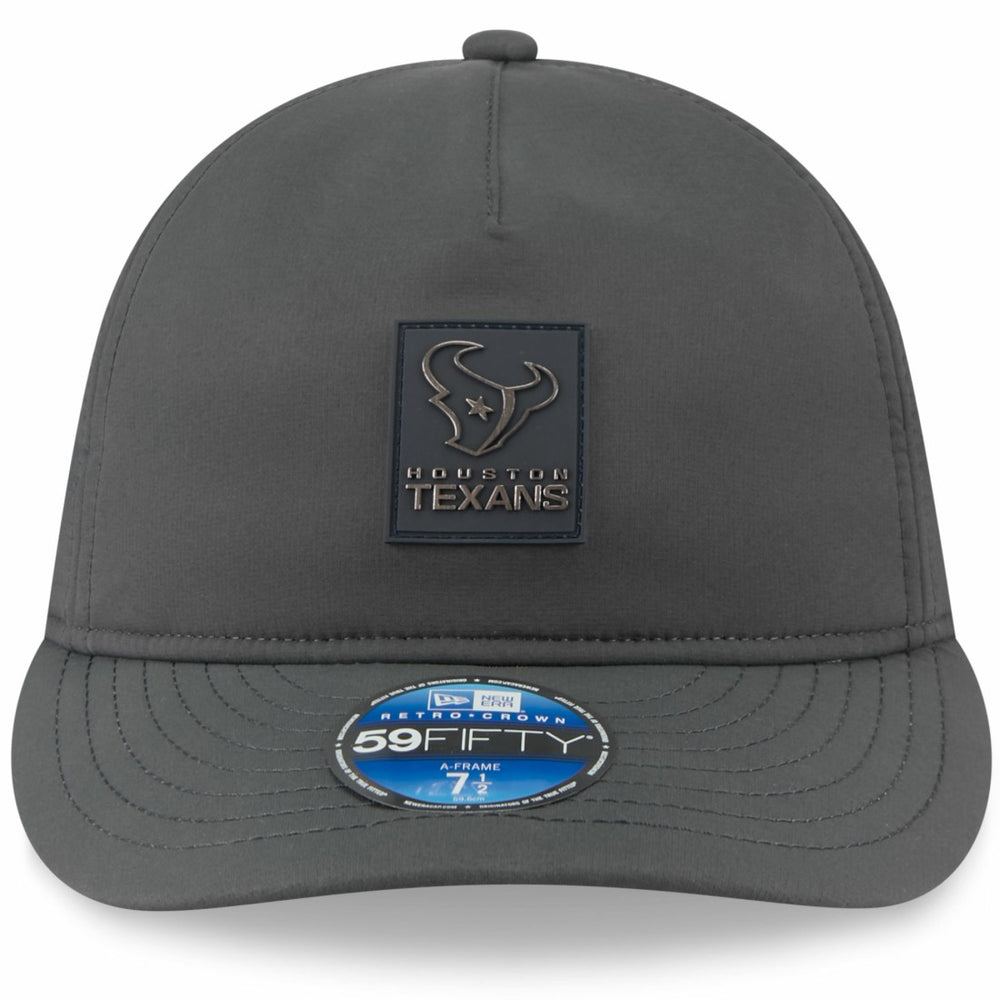 NFL Houston Texans 2025 Sideline Cold Weather Retro Crown 59FIFTY Fitted Hat