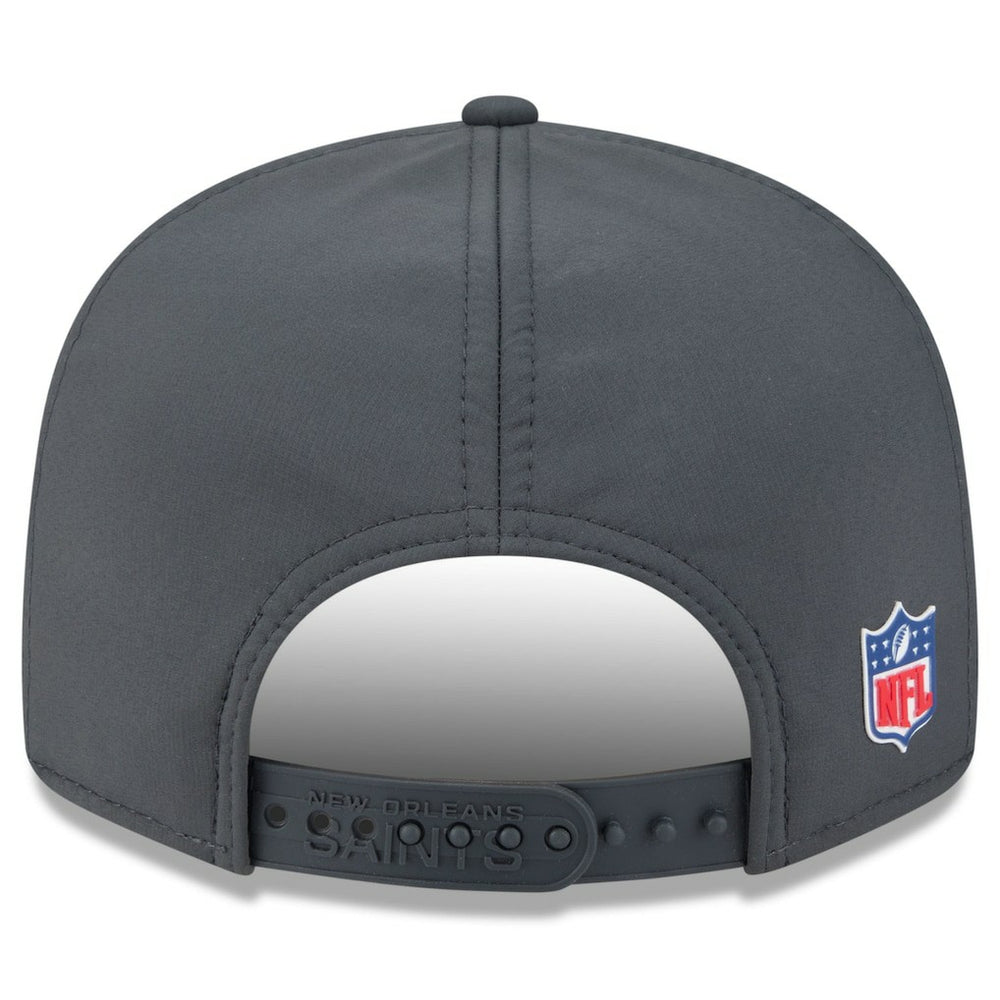 NFL New Orleans Saints 2025 Sideline Cold Weather Split Panel 9FIFTY Snapback Hat