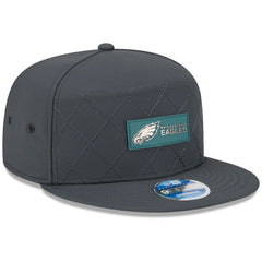 NFL Philadelphia Eagles 2025 Sideline Cold Weather Split Panel 9FIFTY Snapback Hat