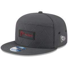 NFL Atlanta Falcons 2025 Sideline Cold Weather Split Panel 9FIFTY Snapback Hat