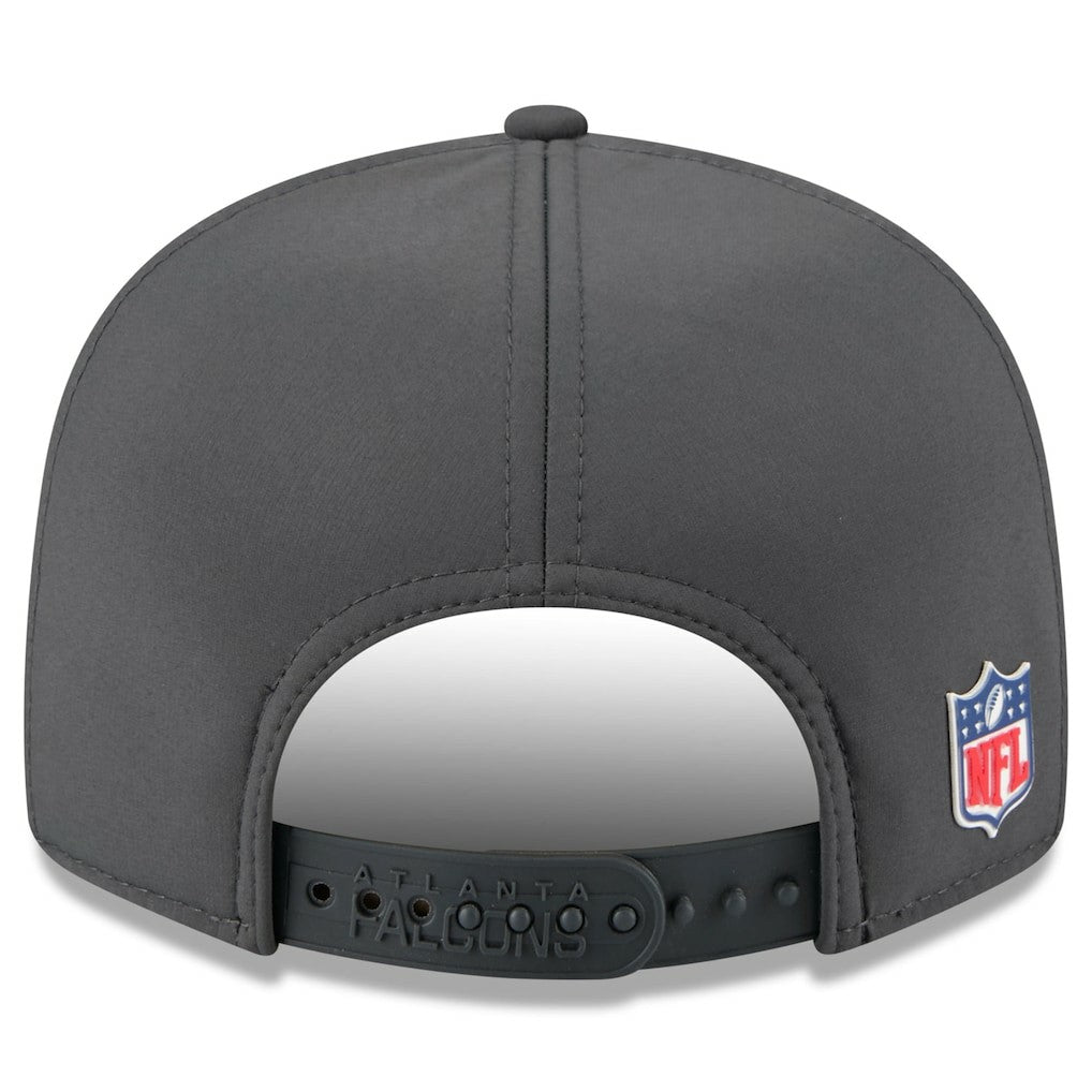 NFL Atlanta Falcons 2025 Sideline Cold Weather Split Panel 9FIFTY Snapback Hat