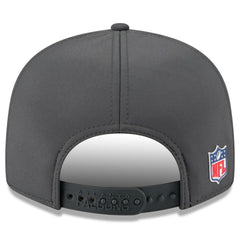 NFL Atlanta Falcons 2025 Sideline Cold Weather Split Panel 9FIFTY Snapback Hat