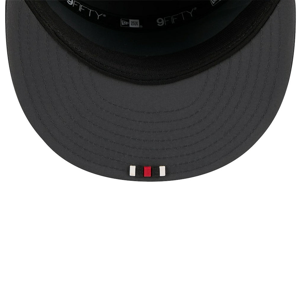 NFL Atlanta Falcons 2025 Sideline Cold Weather Split Panel 9FIFTY Snapback Hat