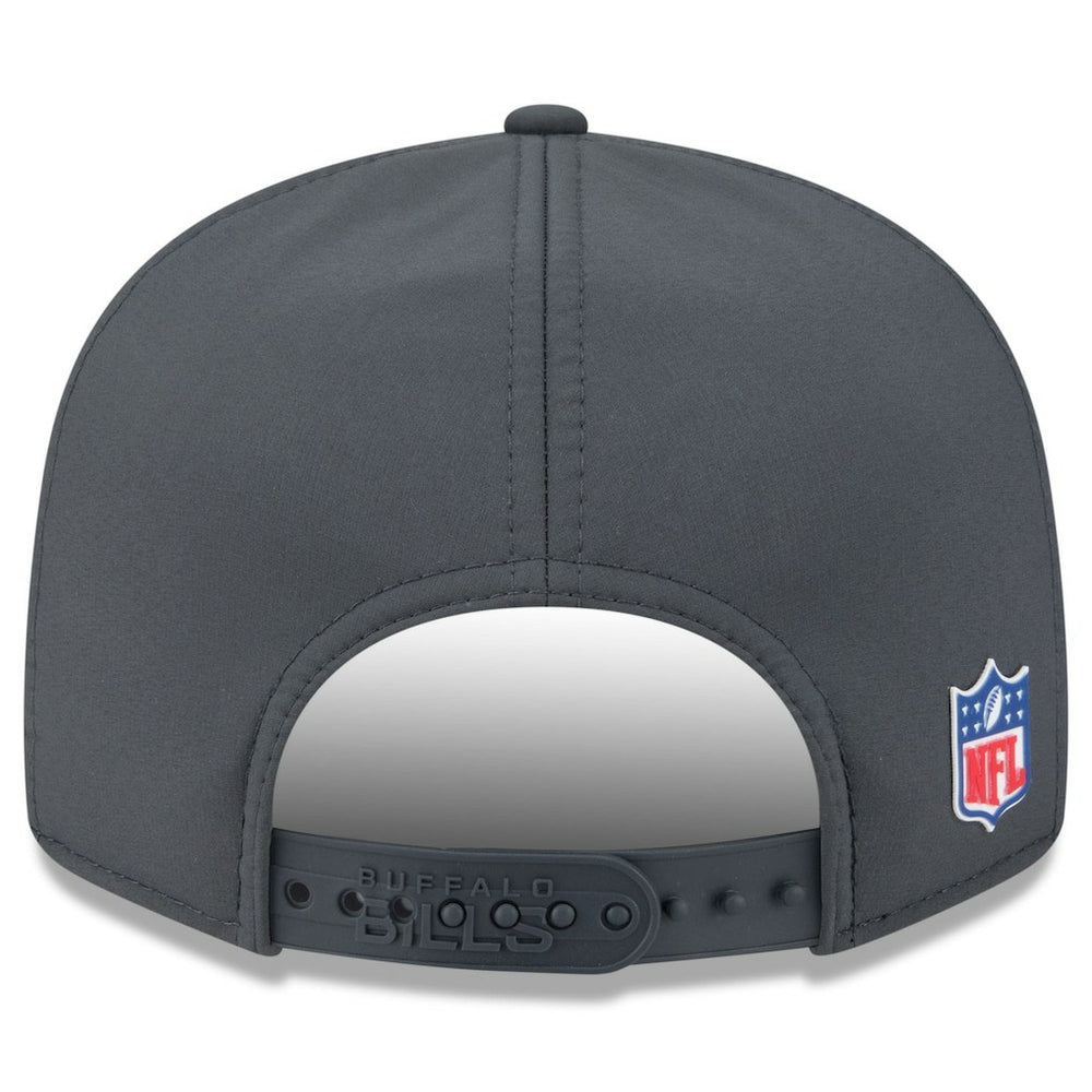 NFL Buffalo Bills 2025 Sideline Cold Weather Split Panel 9FIFTY Snapback Hat