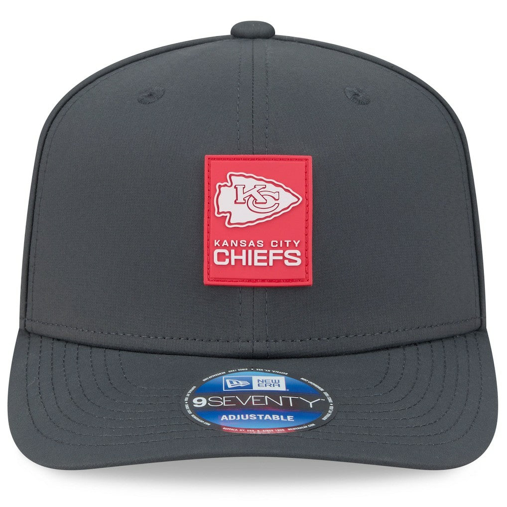 NFL Kansas City Chiefs 2025 Sideline Cold Weather 9SEVENTY Adjustable Hat