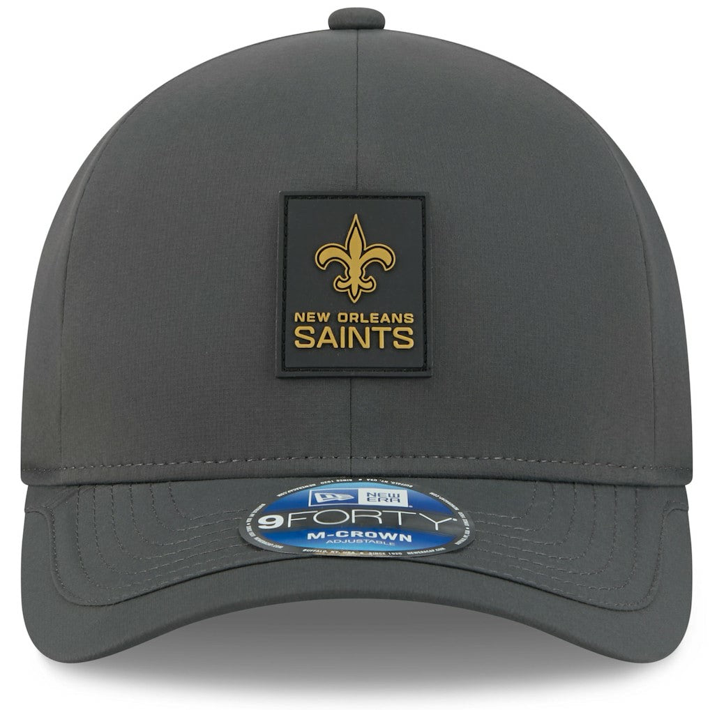 NFL New Orleans Saints 2025 Sideline Cold Weather 9FORTY M-Crown Adjustable Hat