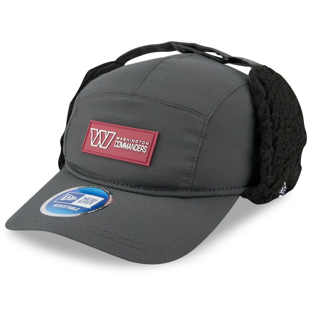 NFL Washington Commanders 2025 Sideline Cold Weather Runner Dog Ear Adjustable Hat