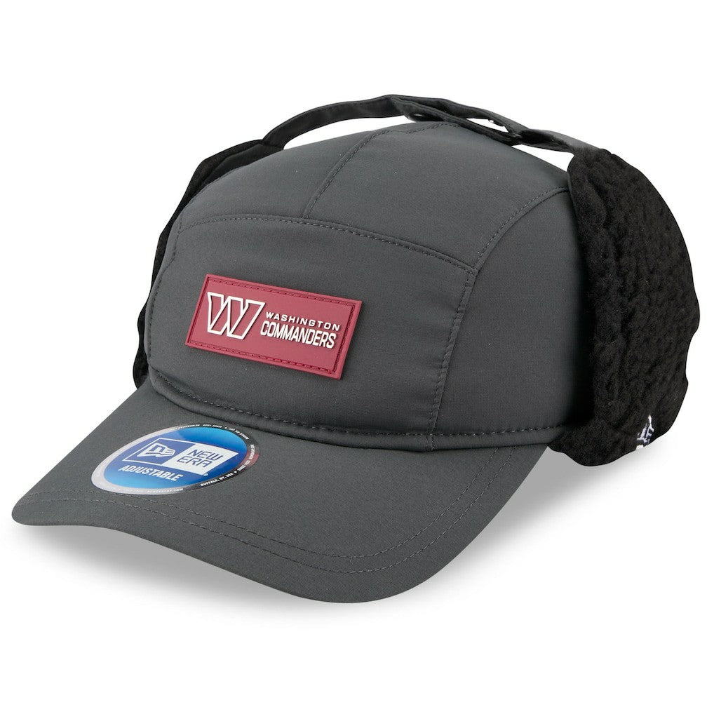NFL Washington Commanders 2025 Sideline Cold Weather Runner Dog Ear Adjustable Hat