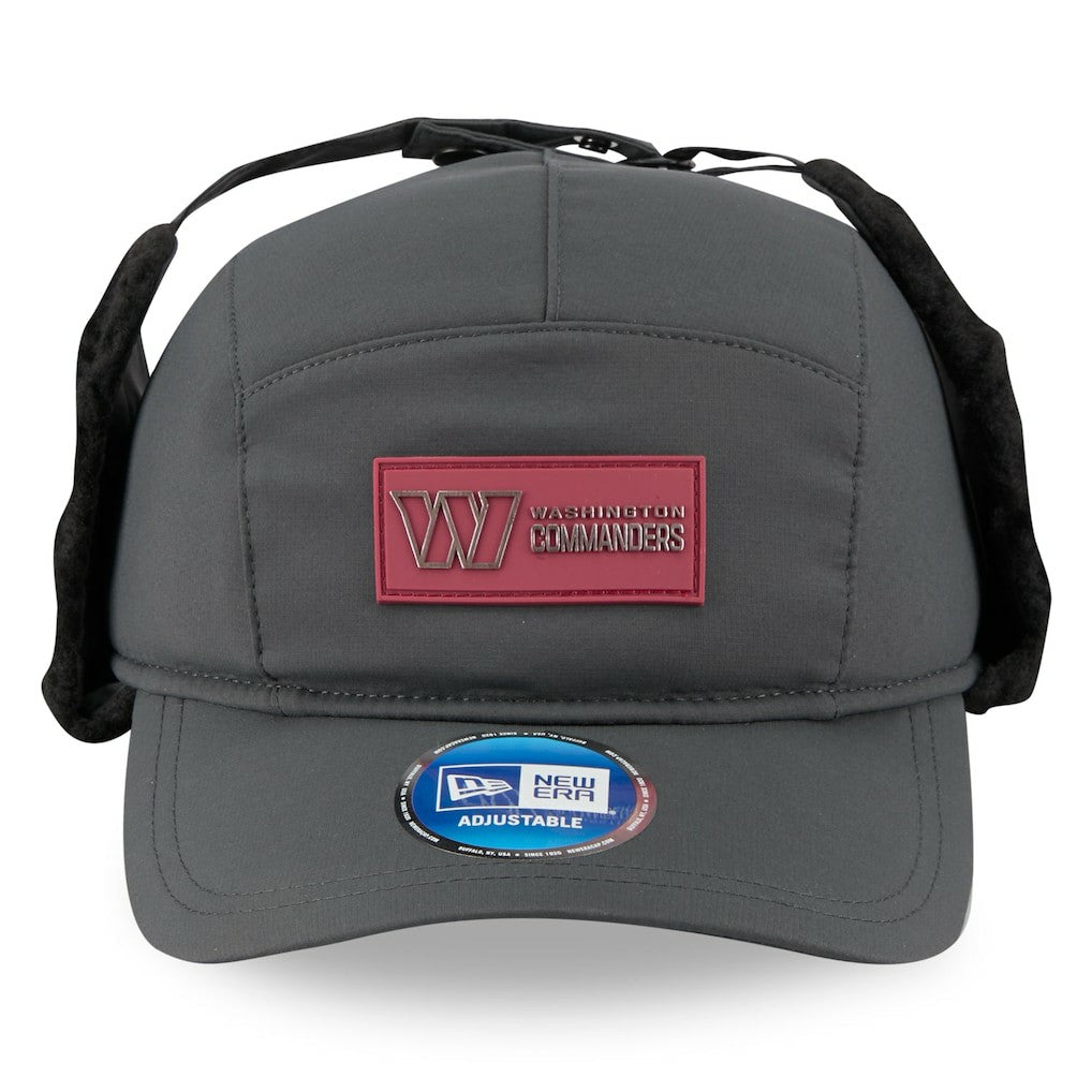 NFL Washington Commanders 2025 Sideline Cold Weather Runner Dog Ear Adjustable Hat