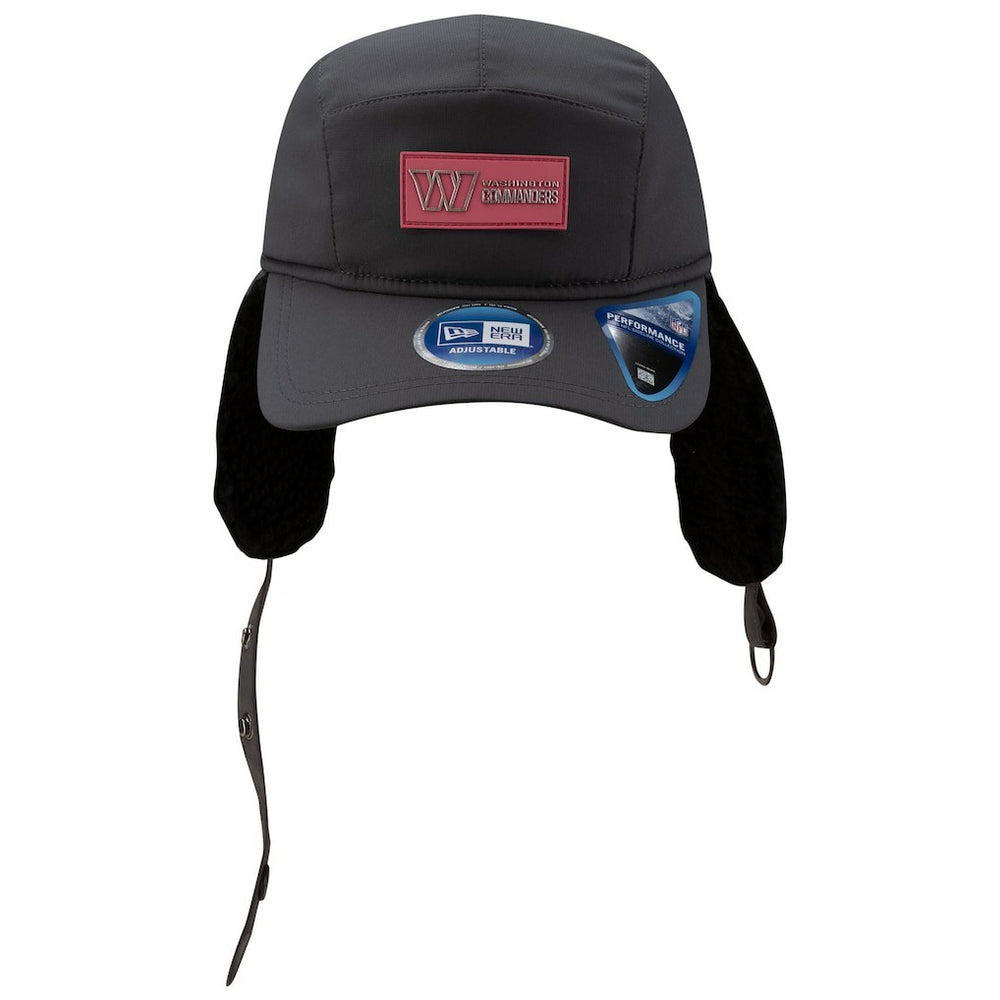 NFL Washington Commanders 2025 Sideline Cold Weather Runner Dog Ear Adjustable Hat