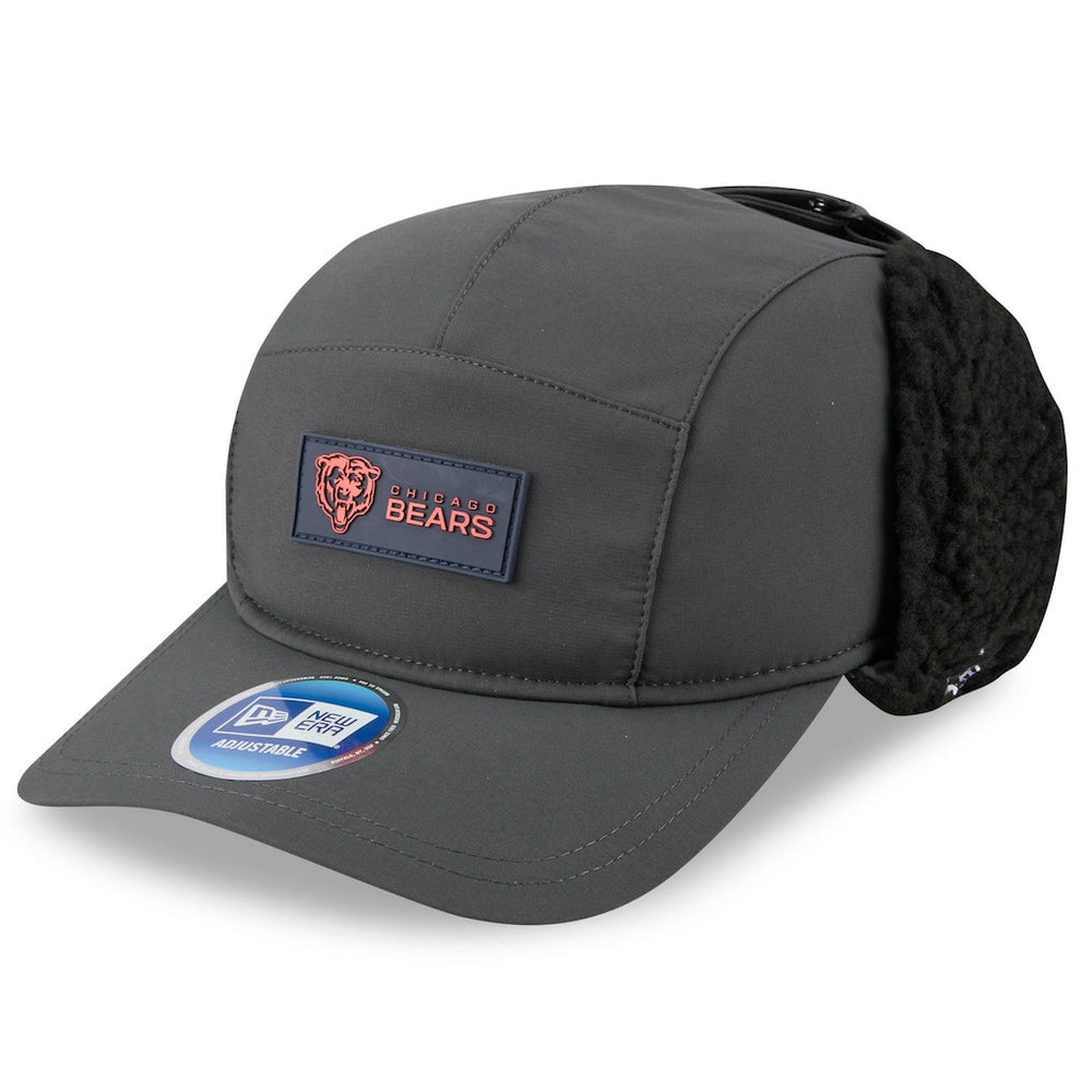 NFL Chicago Bears 2025 Sideline Cold Weather Runner Dog Ear Adjustable Hat