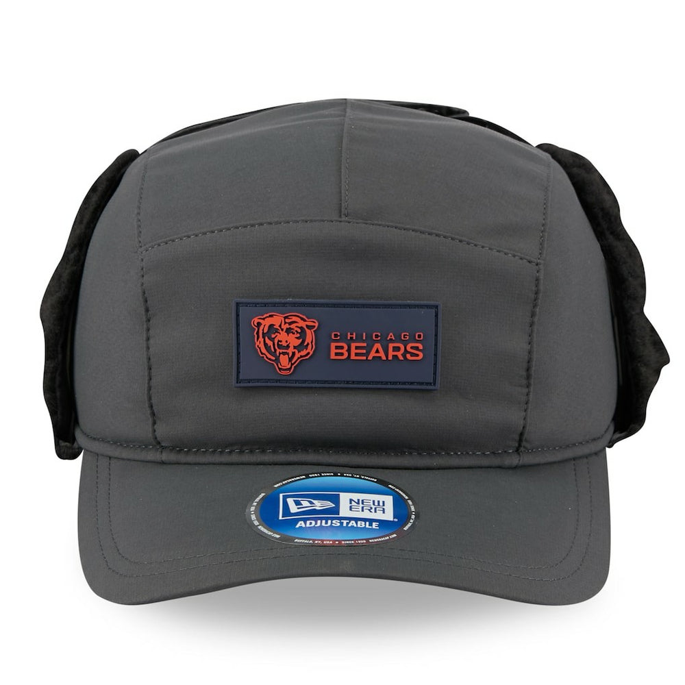 NFL Chicago Bears 2025 Sideline Cold Weather Runner Dog Ear Adjustable Hat