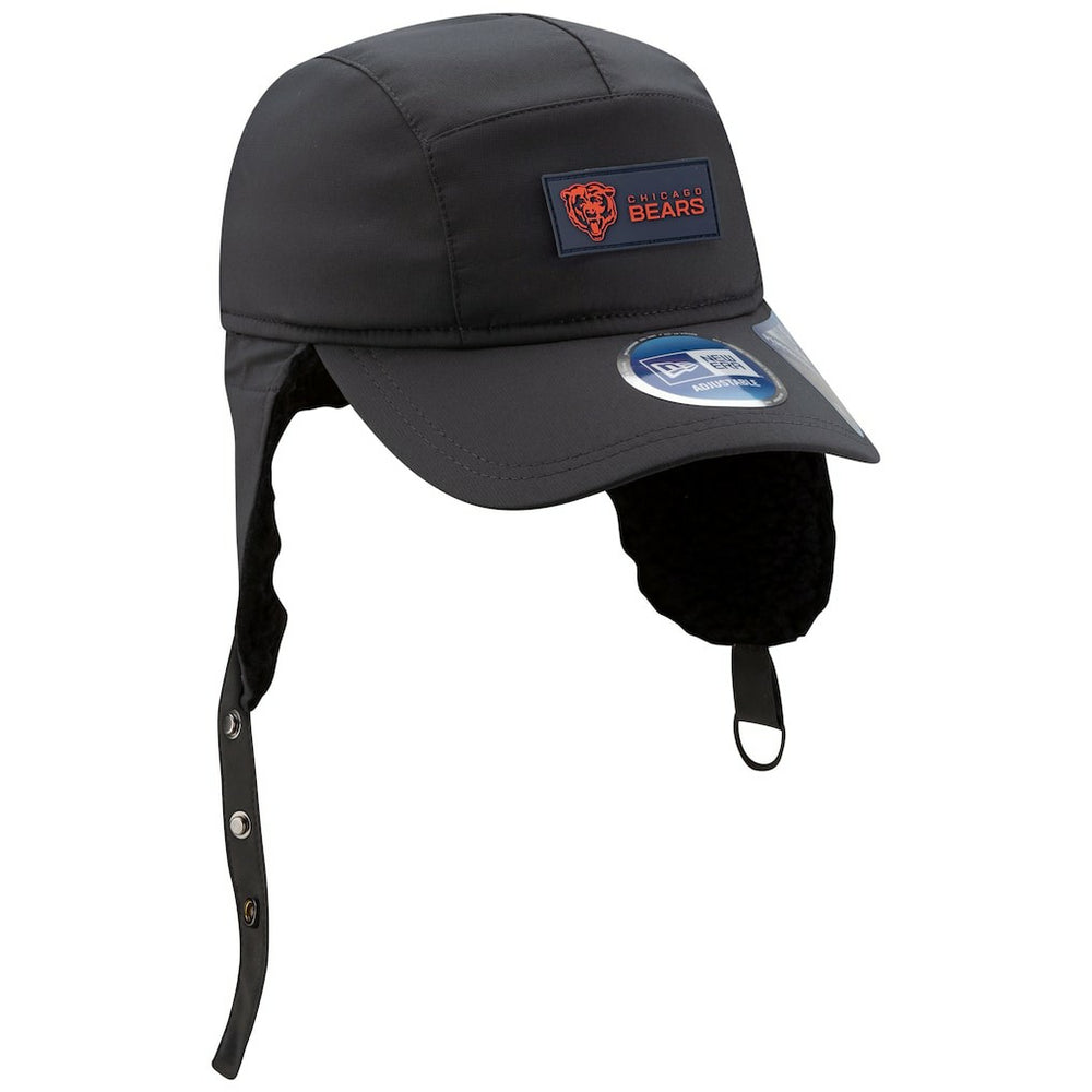 NFL Chicago Bears 2025 Sideline Cold Weather Runner Dog Ear Adjustable Hat