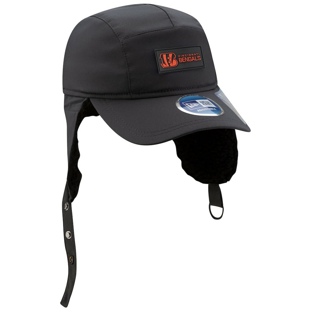 NFL Cincinnati Bengals 2025 Sideline Cold Weather Runner Dog Ear Adjustable Hat