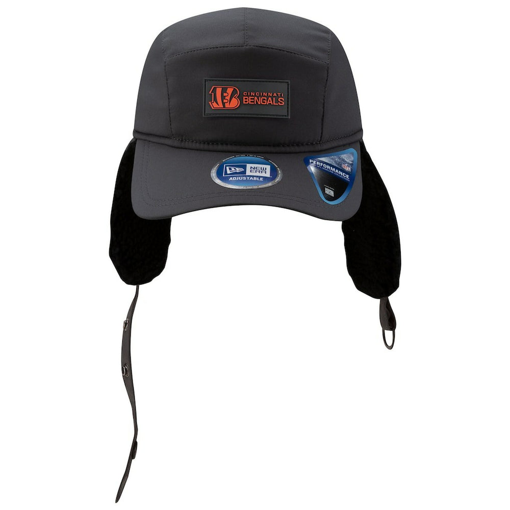 NFL Cincinnati Bengals 2025 Sideline Cold Weather Runner Dog Ear Adjustable Hat