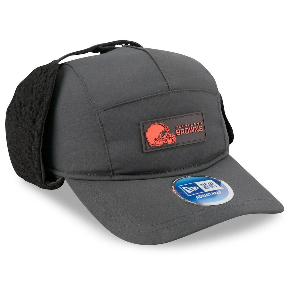 NFL Cleveland Browns 2025 Sideline Cold Weather Runner Dog Ear Adjustable Hat