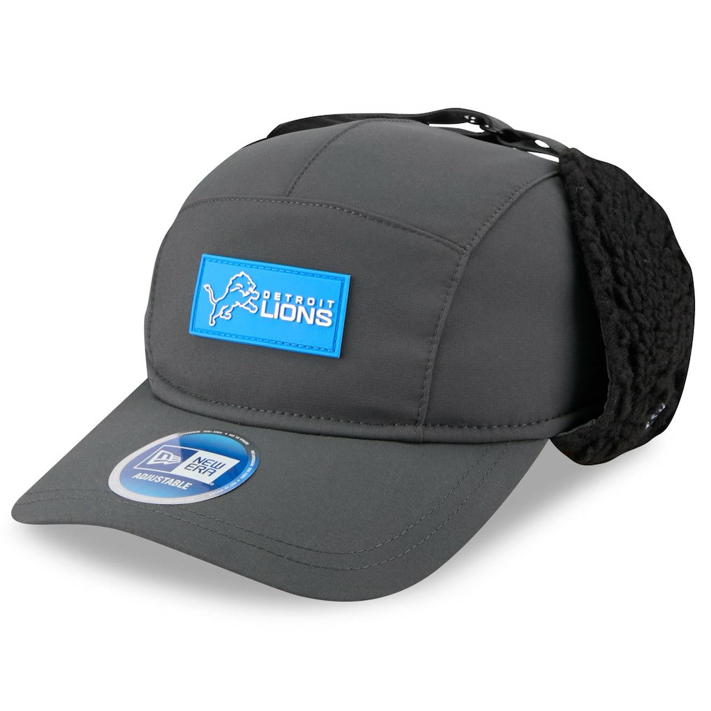 NFL Detroit Lions 2025 Sideline Cold Weather Runner Dog Ear Adjustable Hat