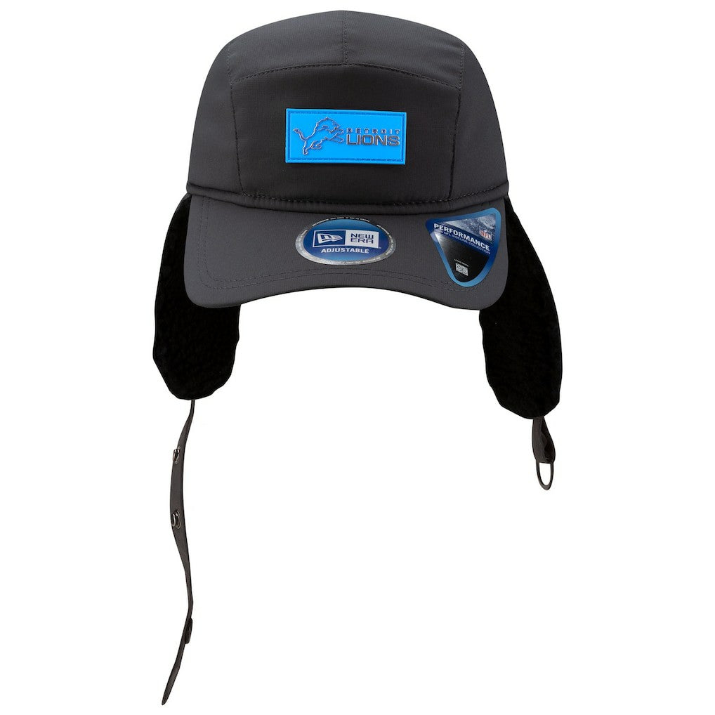 NFL Detroit Lions 2025 Sideline Cold Weather Runner Dog Ear Adjustable Hat
