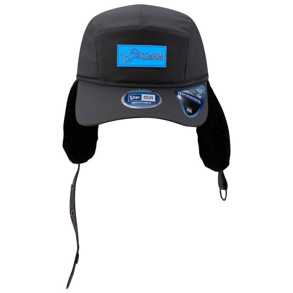 NFL Detroit Lions 2025 Sideline Cold Weather Runner Dog Ear Adjustable Hat