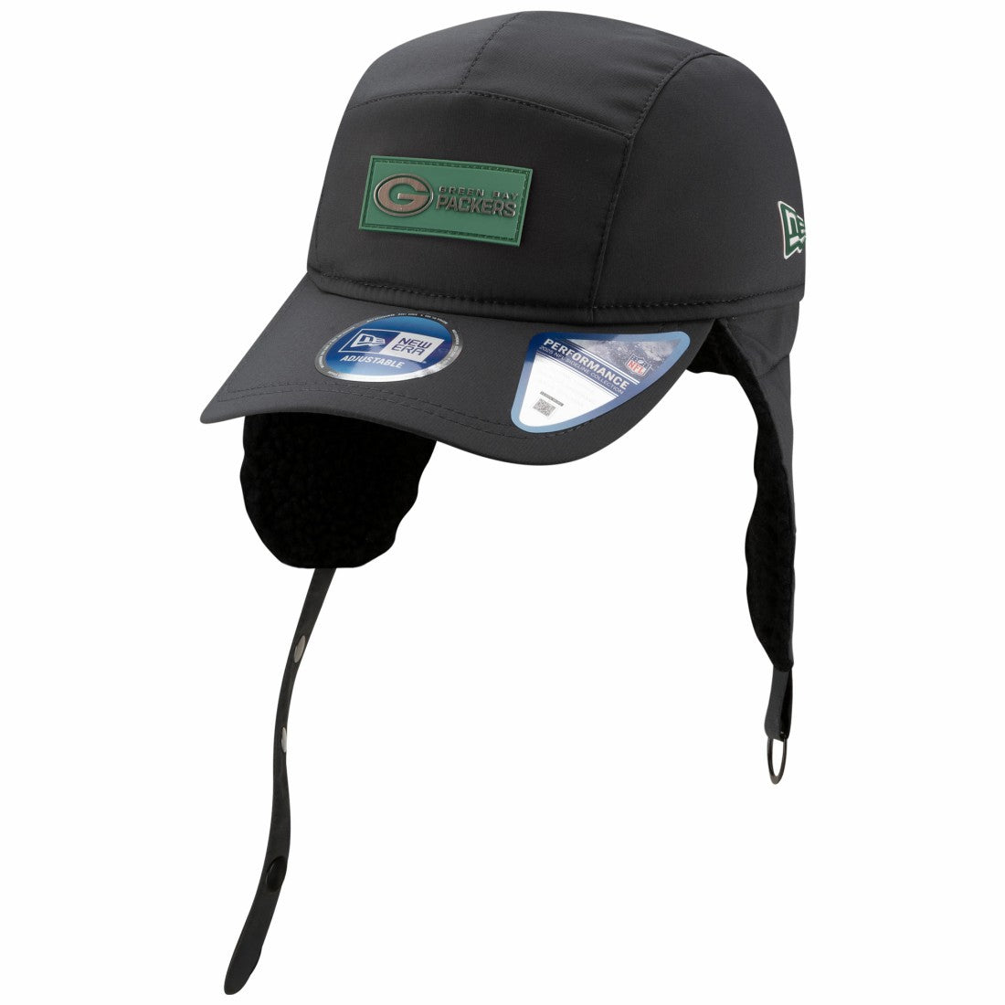 NFL Green Bay Packers 2025 Sideline Cold Weather Runner Dog Ear Adjustable Hat