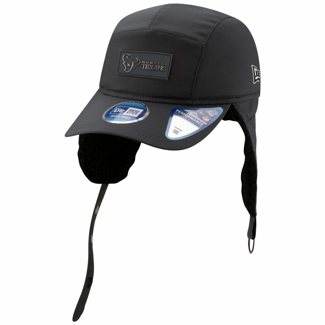 NFL Houston Texans 2025 Sideline Cold Weather Runner Dog Ear Adjustable Hat
