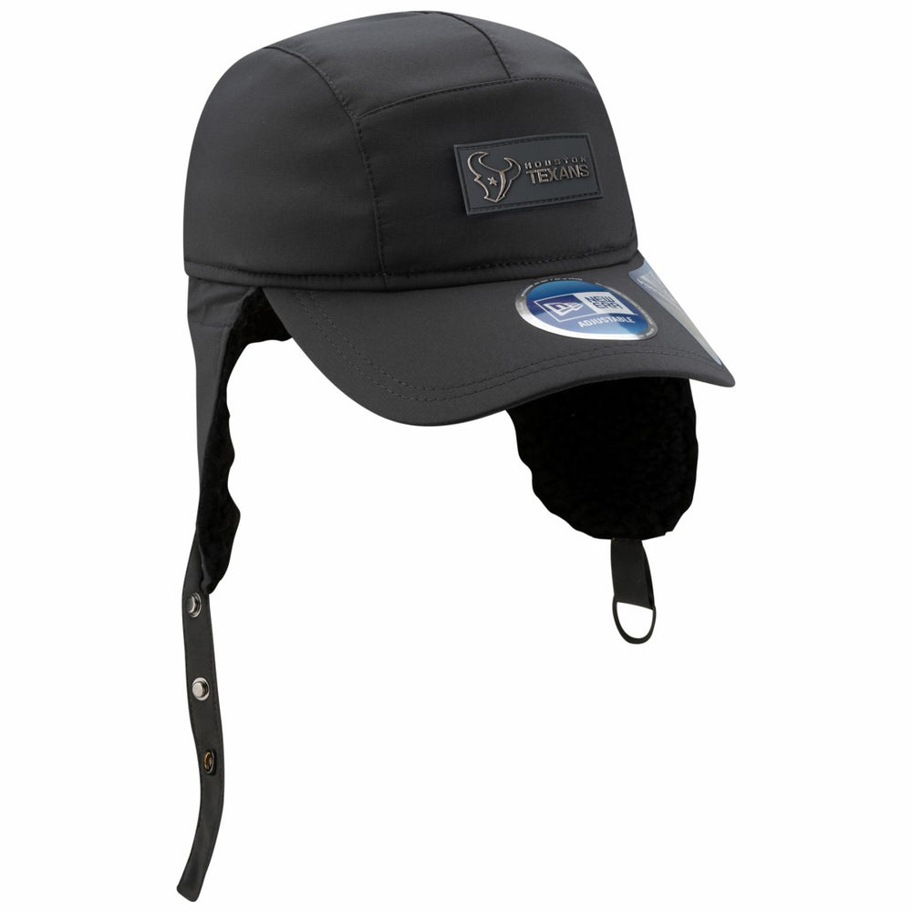 NFL Houston Texans 2025 Sideline Cold Weather Runner Dog Ear Adjustable Hat