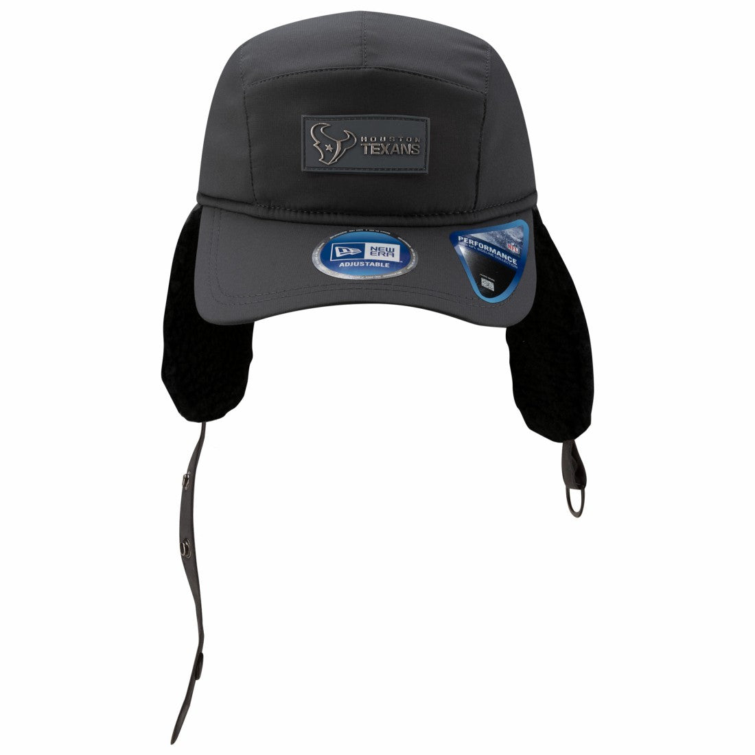 NFL Houston Texans 2025 Sideline Cold Weather Runner Dog Ear Adjustable Hat